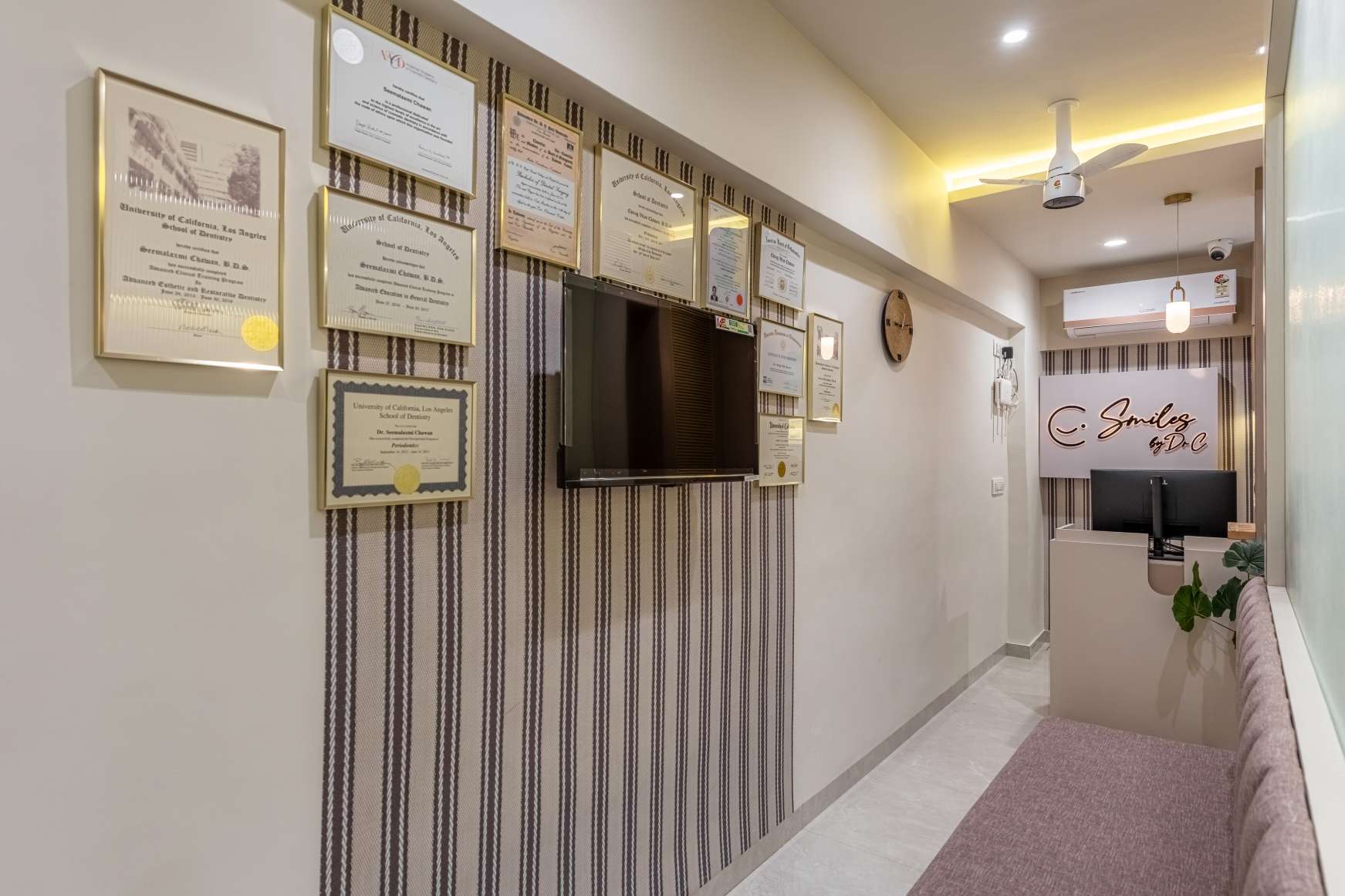 Smiles by Dr. C corridor