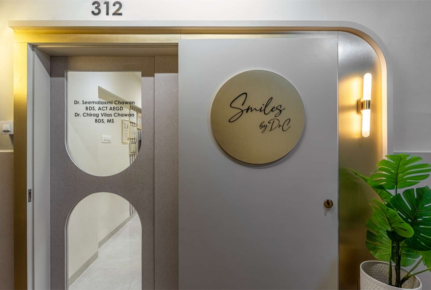 Smiles by Dr. C entrance